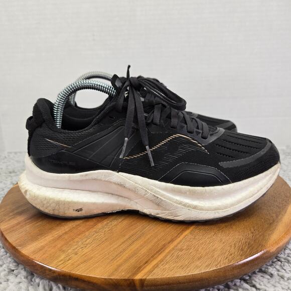 Saucony Tempus Black Athletic Daily Gym Casual Daily Road Running Shoe Womens 8 - Picture 3 of 13